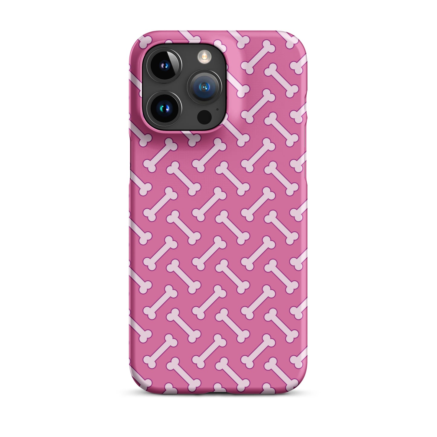 Pink Dog Bone Snap Case for iPhone®