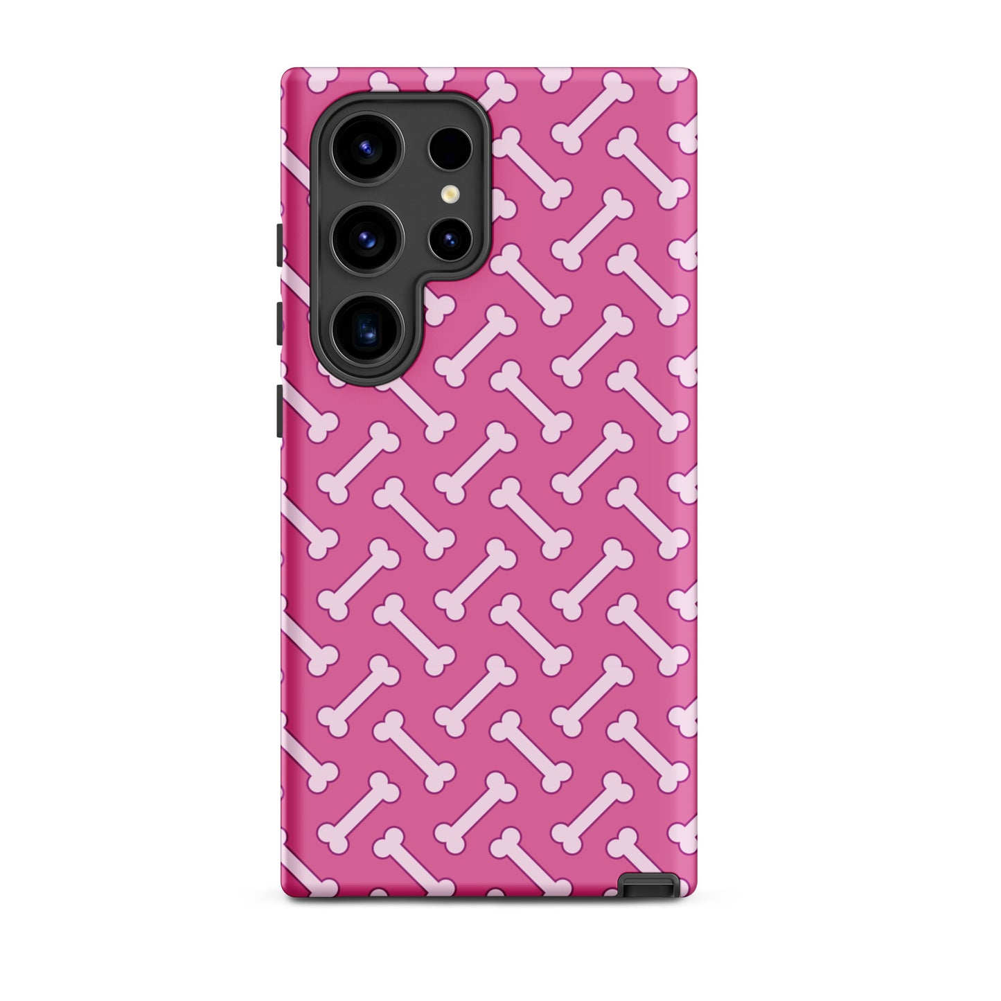 Pink Dog Bone Tough Case for Samsung®