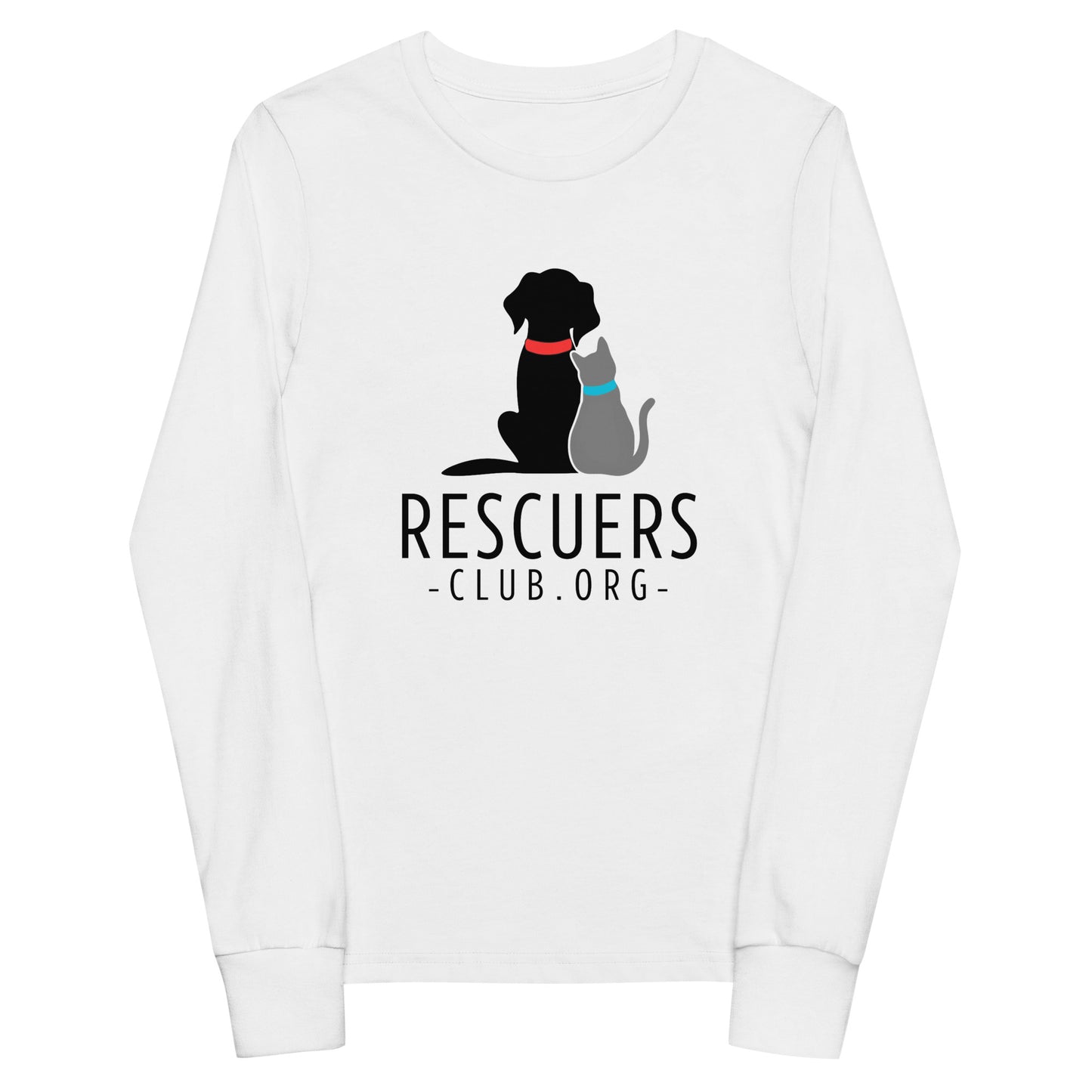 Official Rescuers Club Unisex Youth Long Sleeve Tee