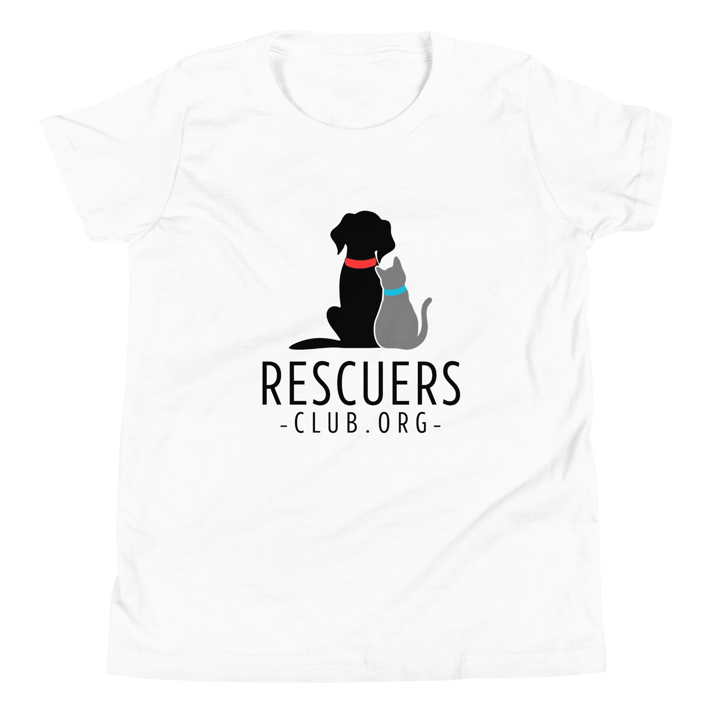 Official Rescuers Club Unisex Youth Short Sleeve T-Shirt