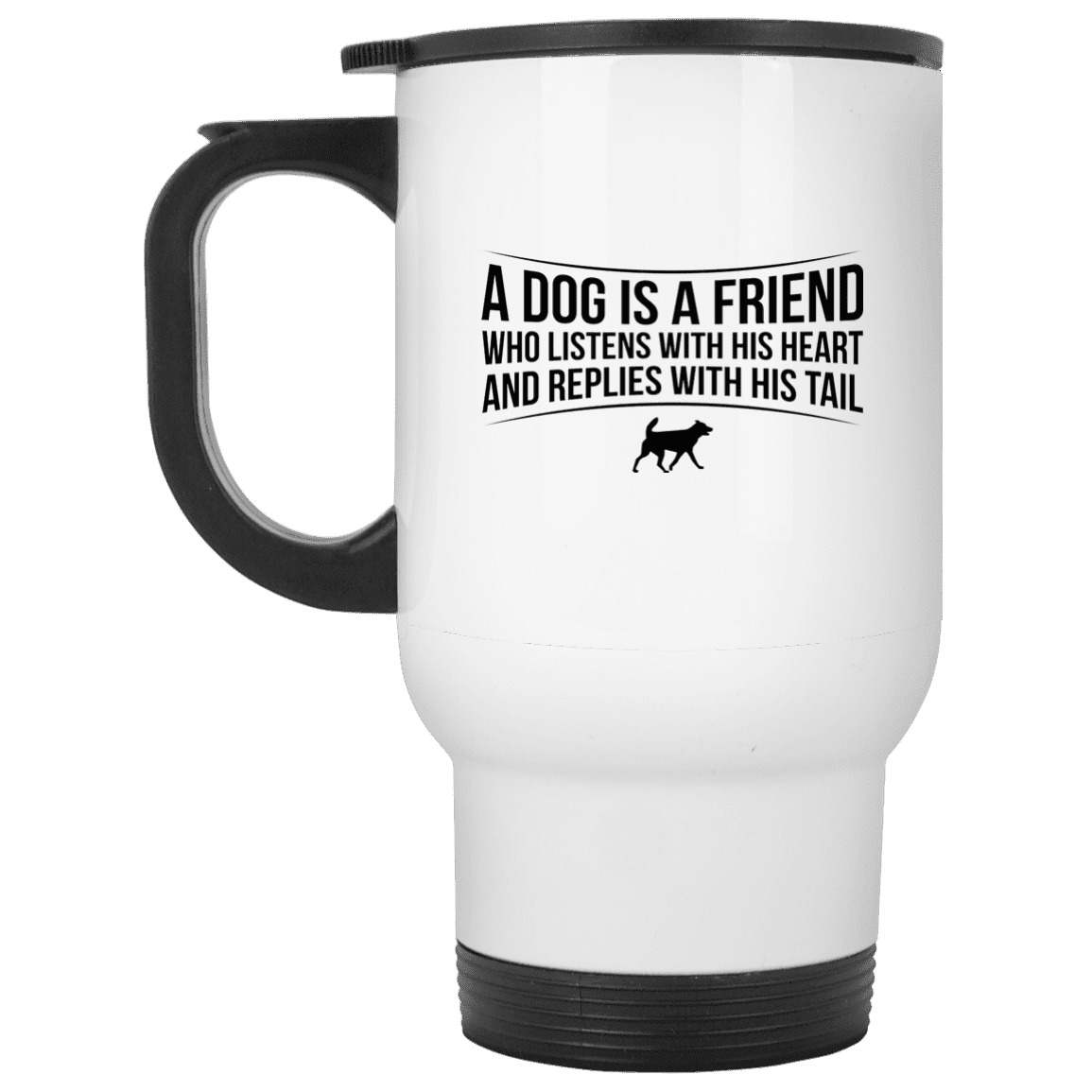 A Dog Is A Friend - Mugs.