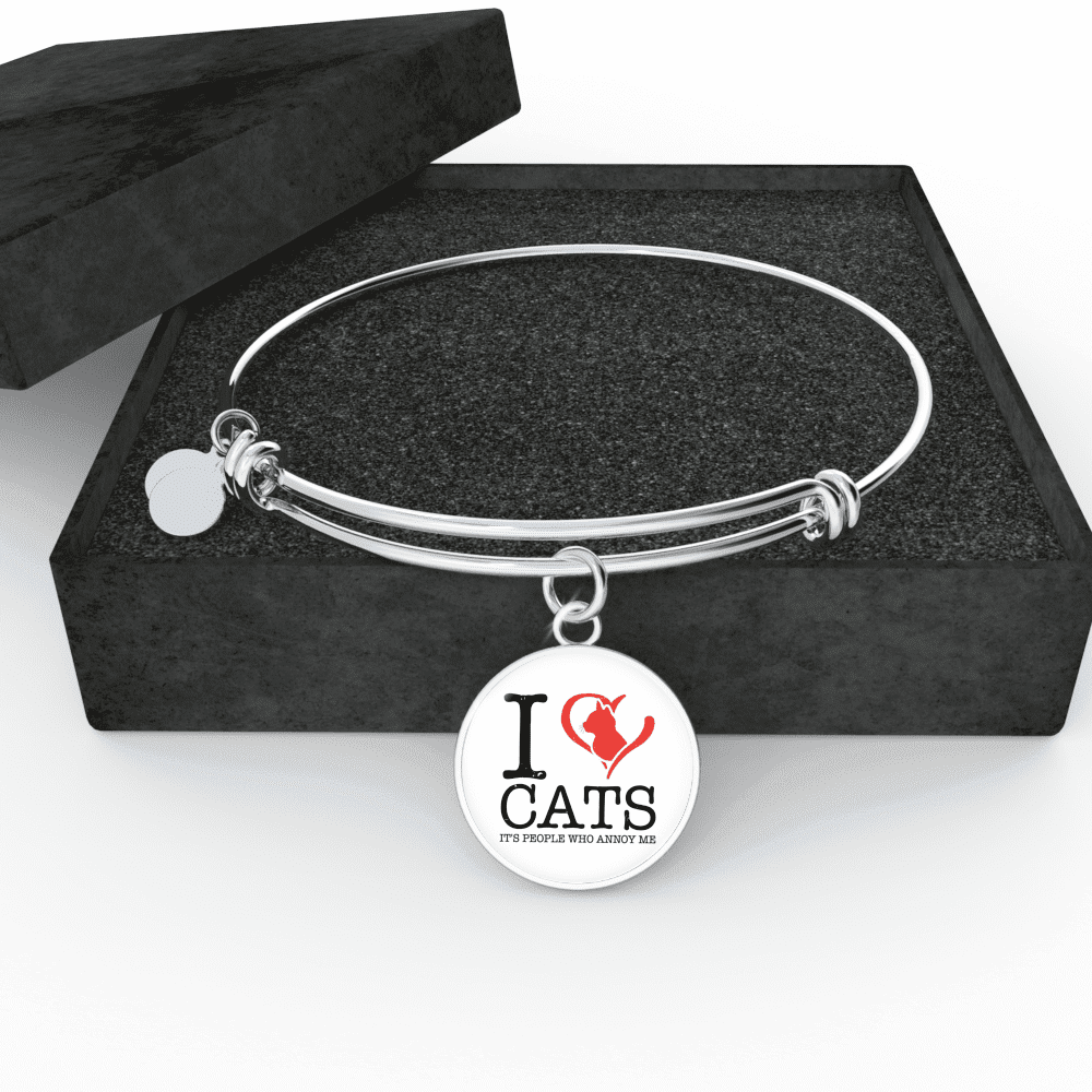 I Love Cats - Bangle.