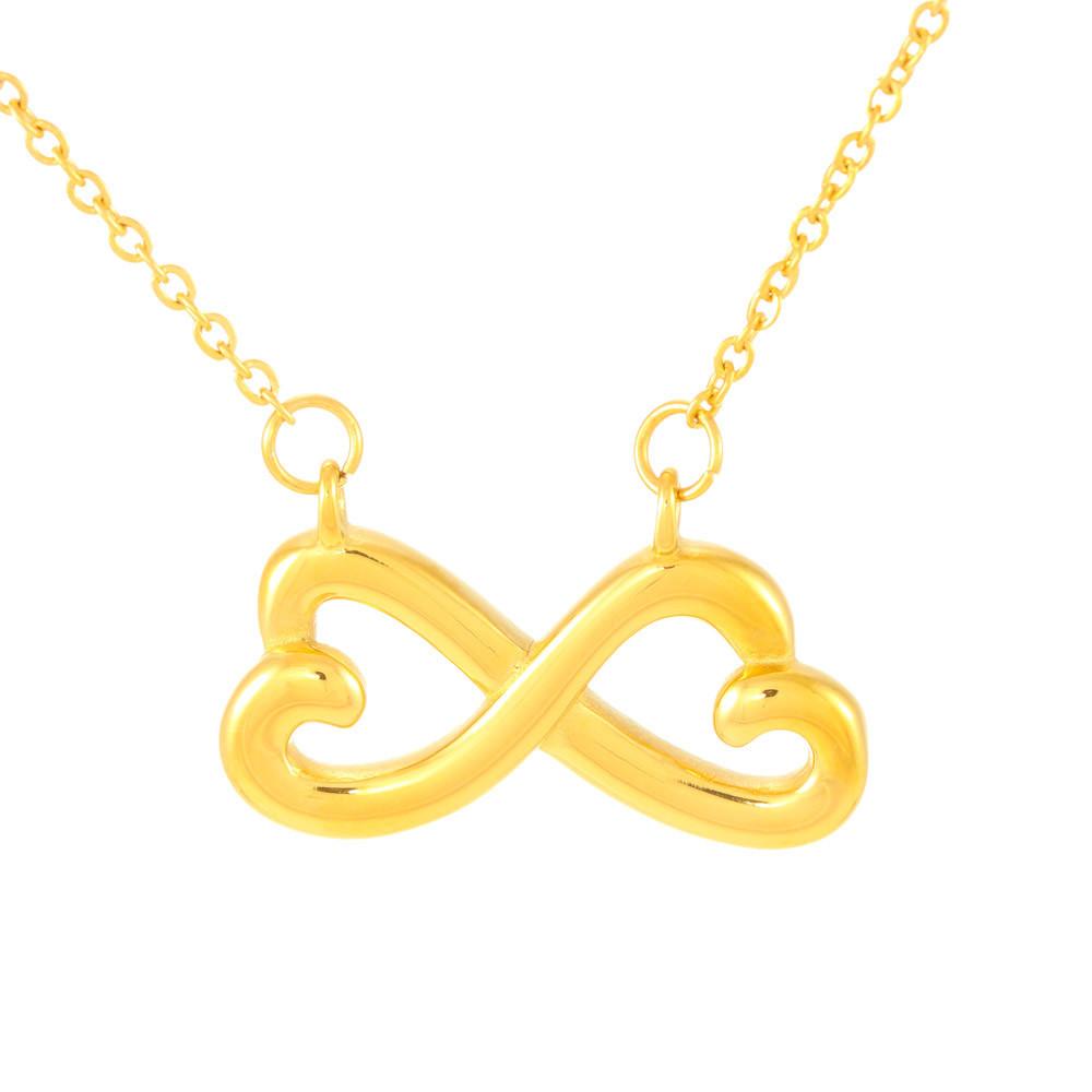 Thank You For Saving Me - Infinity Hearts Necklance.