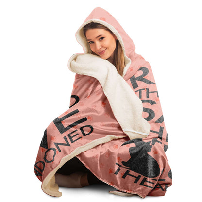 Rescue Save Love - Hooded Blanket.