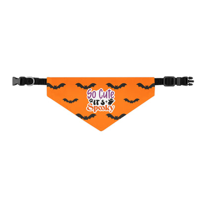 So Cute It's Spooky Dog Halloween Dog Pet Bandana Collar