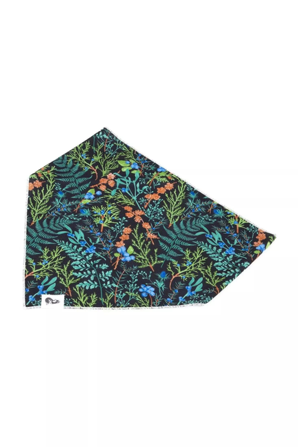 Magical Fern Forest Dog Bandana & Matching Keychain