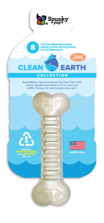 Clean Earth Recycled Bone Dog Toy