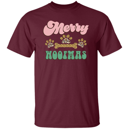 Merry Woofmas Christmas Dog T-Shirt