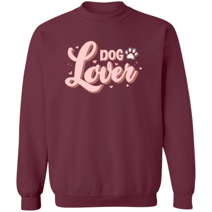 Dog Lover Crewneck Pullover Sweatshirt