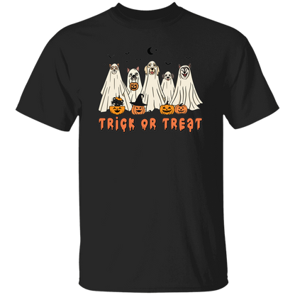 Trick or Treat Pups Halloween Dogs T-Shirt