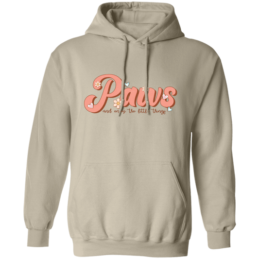 Paws and Enjoy the Little Things Pullover Hoodie Hooded Sweatshirt