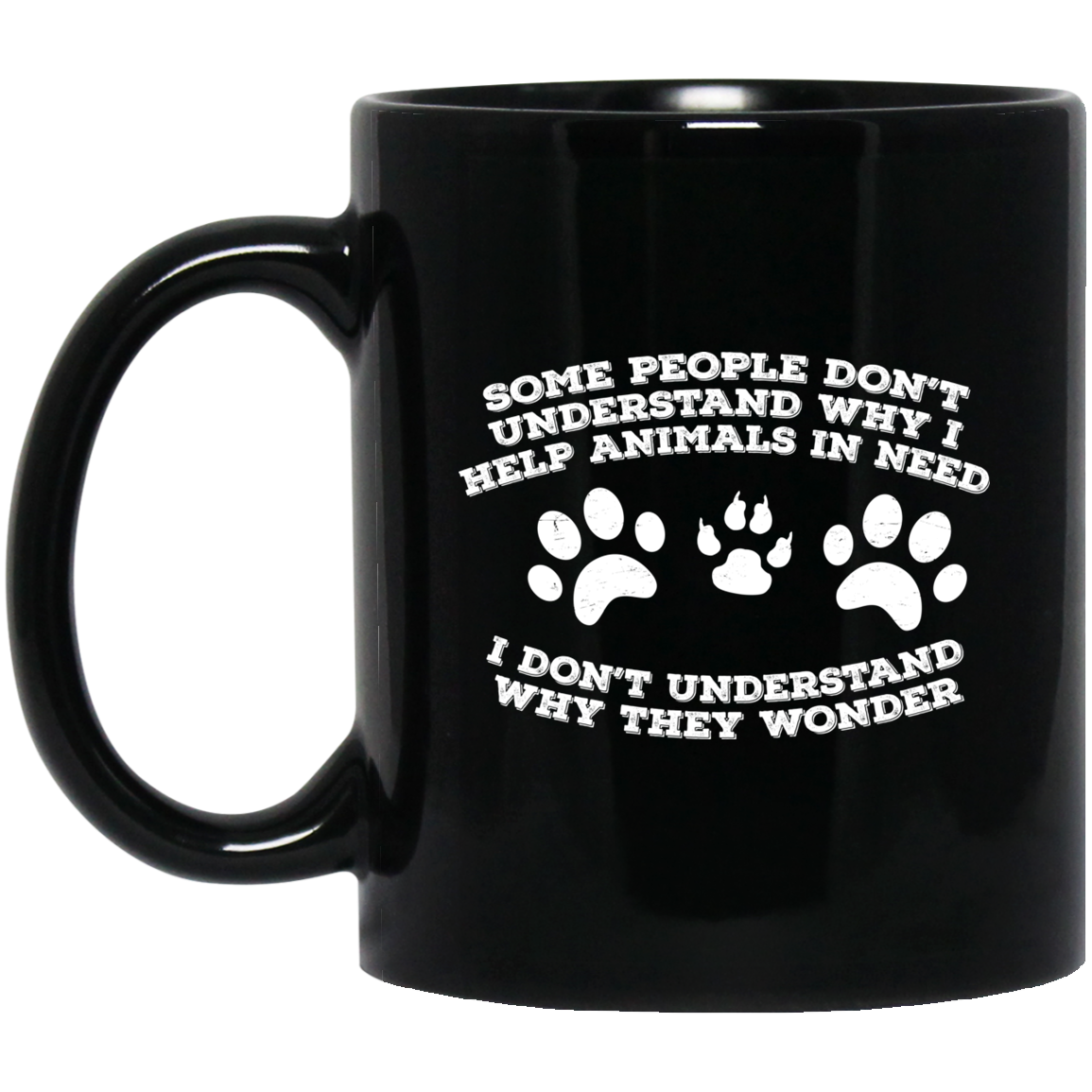 Some People Don't Understand - Black Mugs