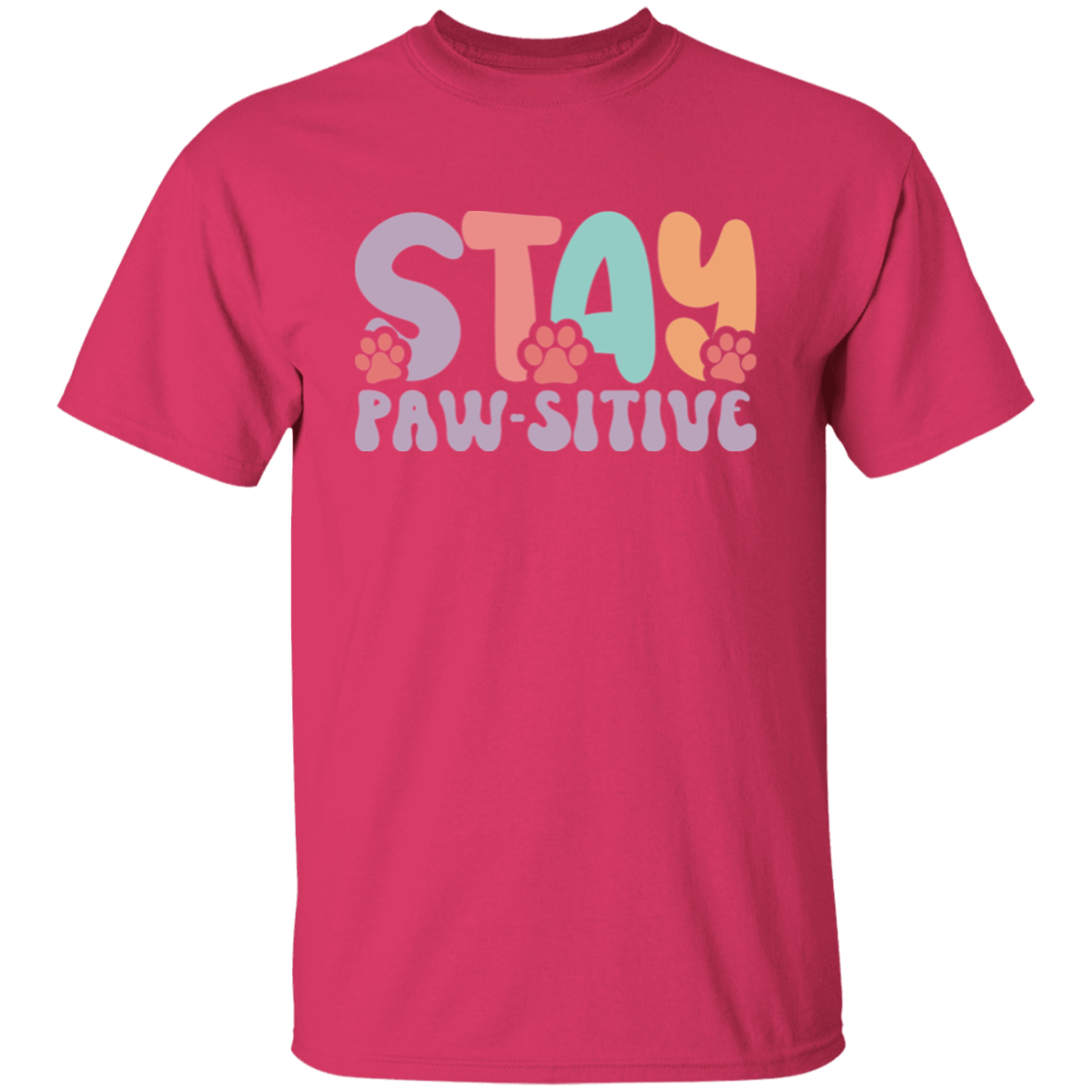 Stay Pawsitive Dog Rescue T-Shirt