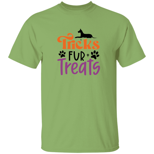 Tricks Fur Treats Halloween Dog Halloween Dog T-Shirt
