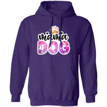 Mama Dog Paw Watercolor Pullover Hoodie Hooded Sweatshirt