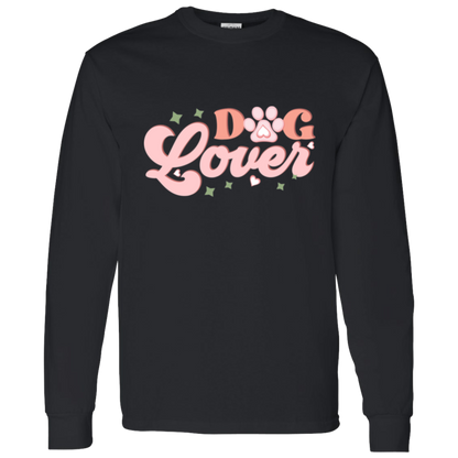 Dog Lover Retro Long Sleeve T-Shirt