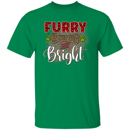 Furry & Bright Christmas Dog T-Shirt
