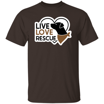 Live Love Rescue Dog T-Shirt