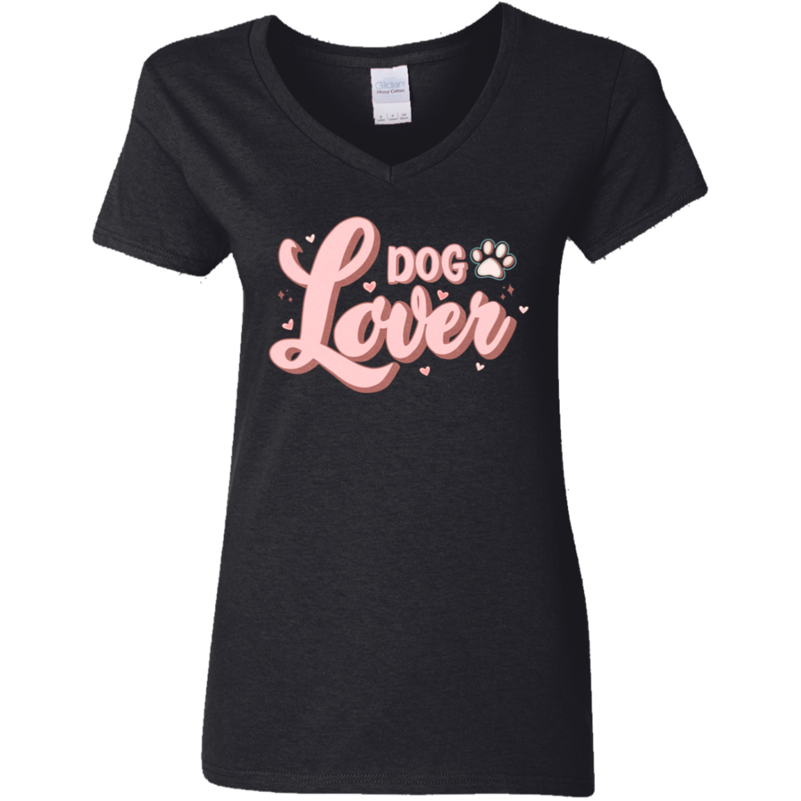 Dog Lover Ladies' V-Neck T-Shirt