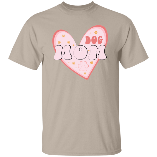 Dog Mom Heart T-Shirt