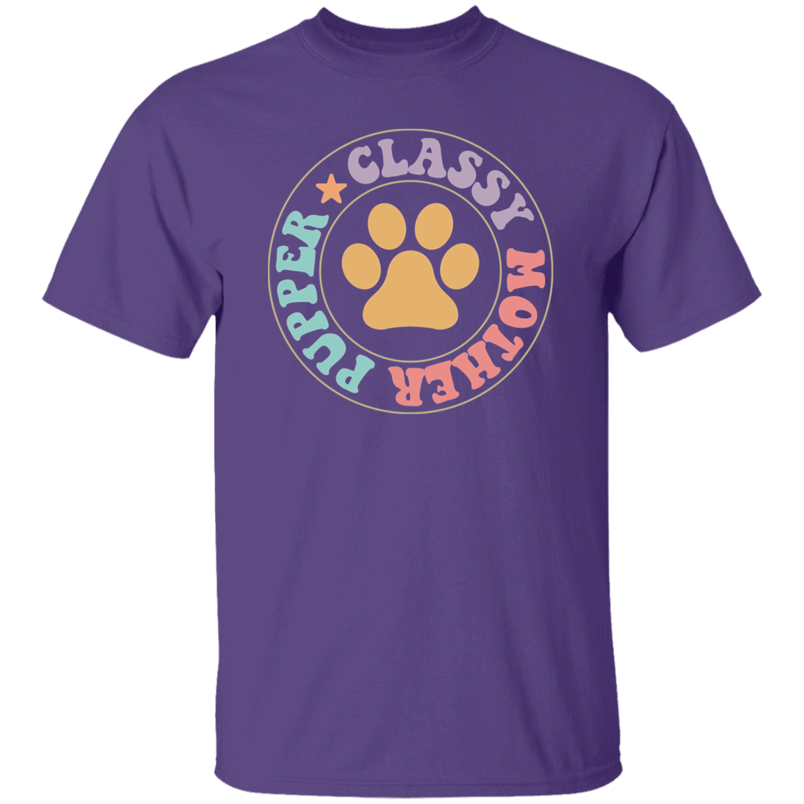 Classy Mother Pupper Dog Mom T-Shirt