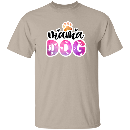 Mama Dog Paw Watercolor  T-Shirt