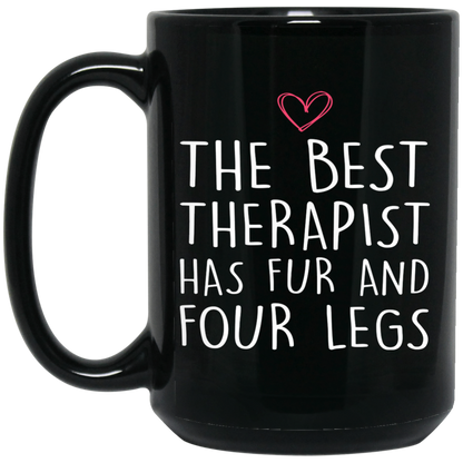 Best Therapist - Black Mugs