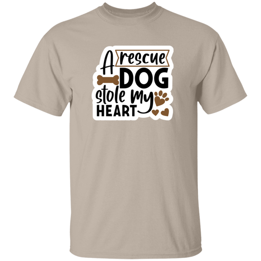 A Rescue Dog Stole My Heart Rescue T-Shirt
