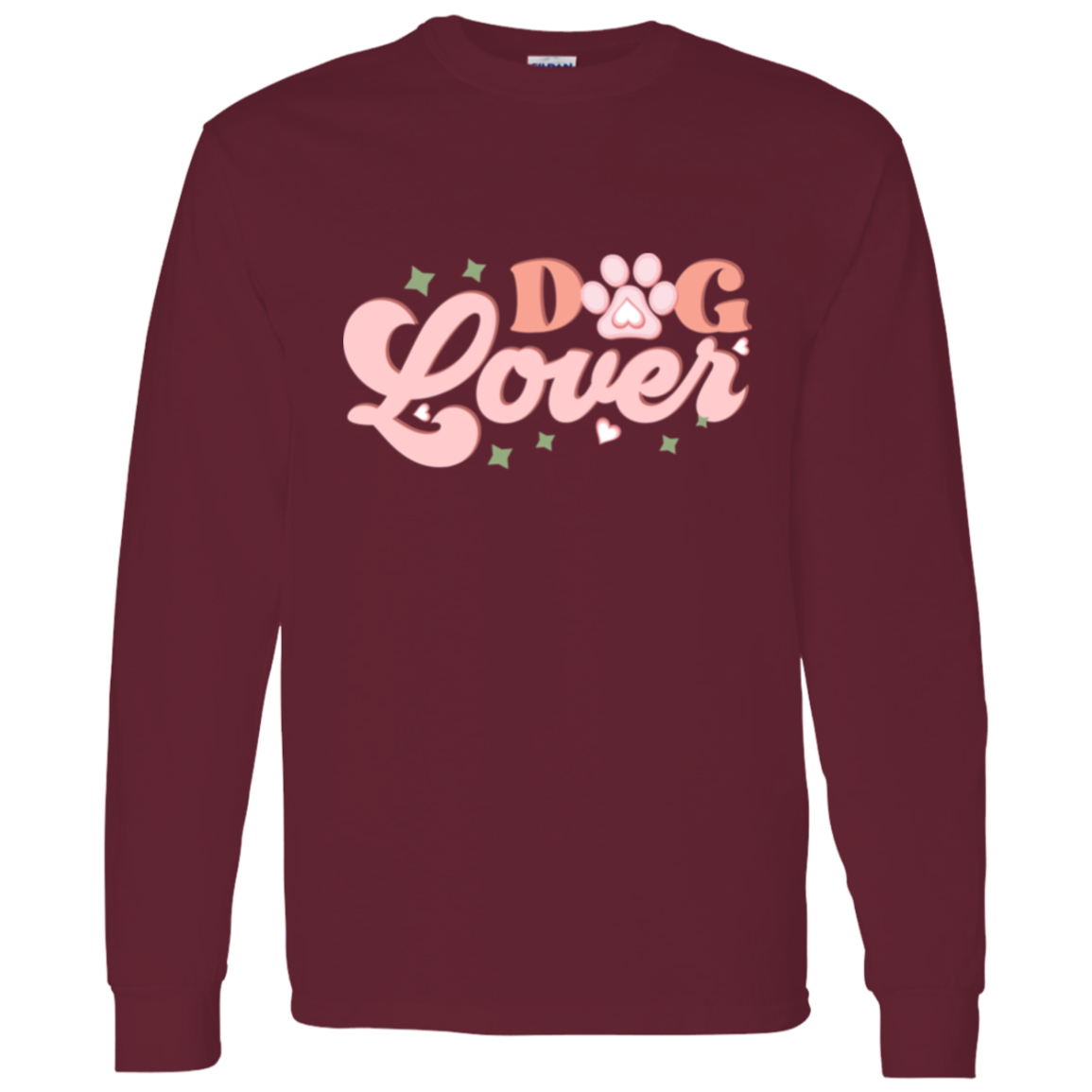 Dog Lover Retro Long Sleeve T-Shirt