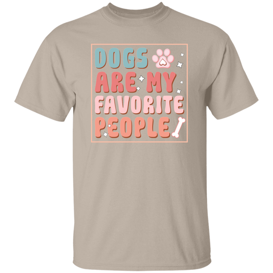 Dogs are My Favorite People T-Shirt