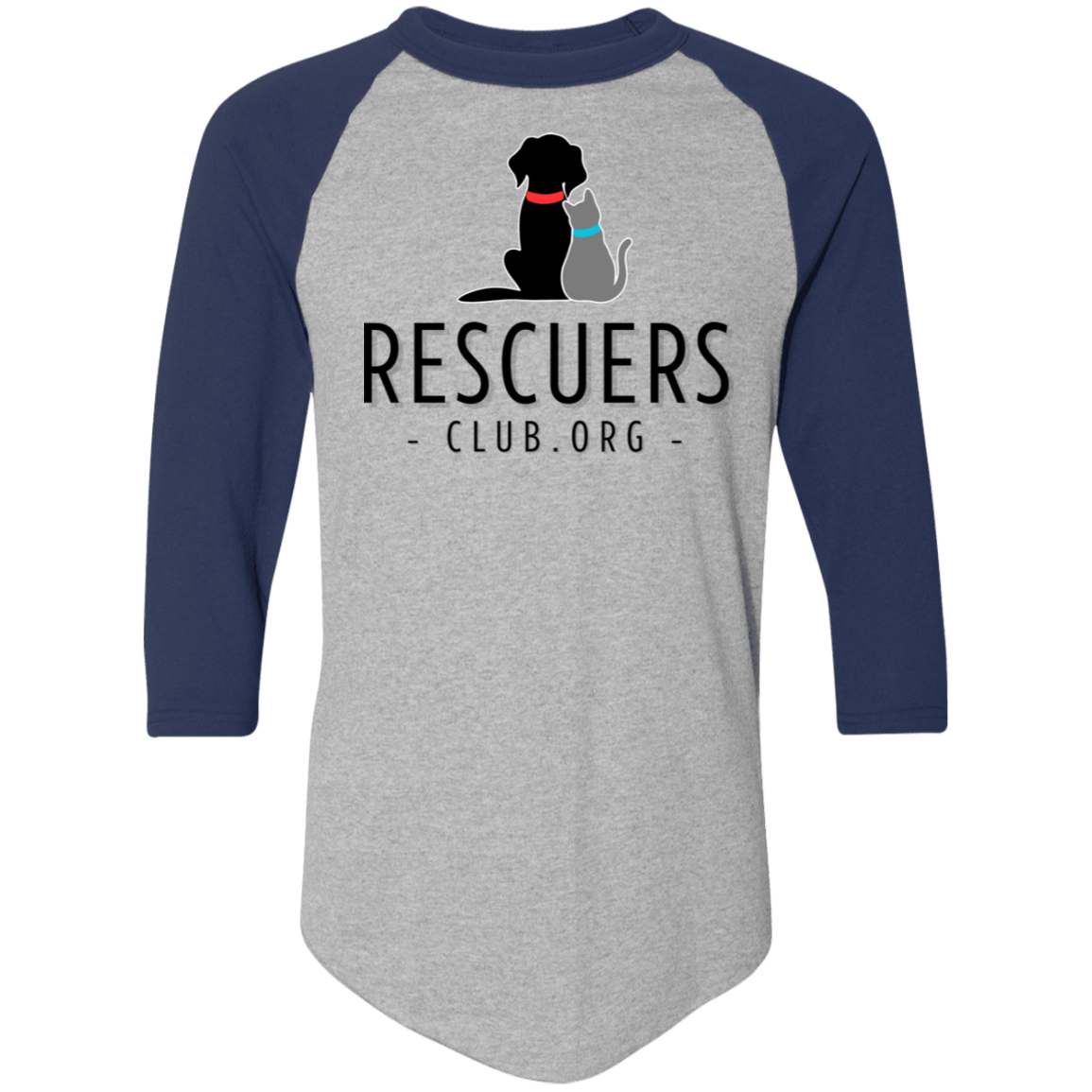 Rescuers Club Logo Colorblock Raglan Jersey