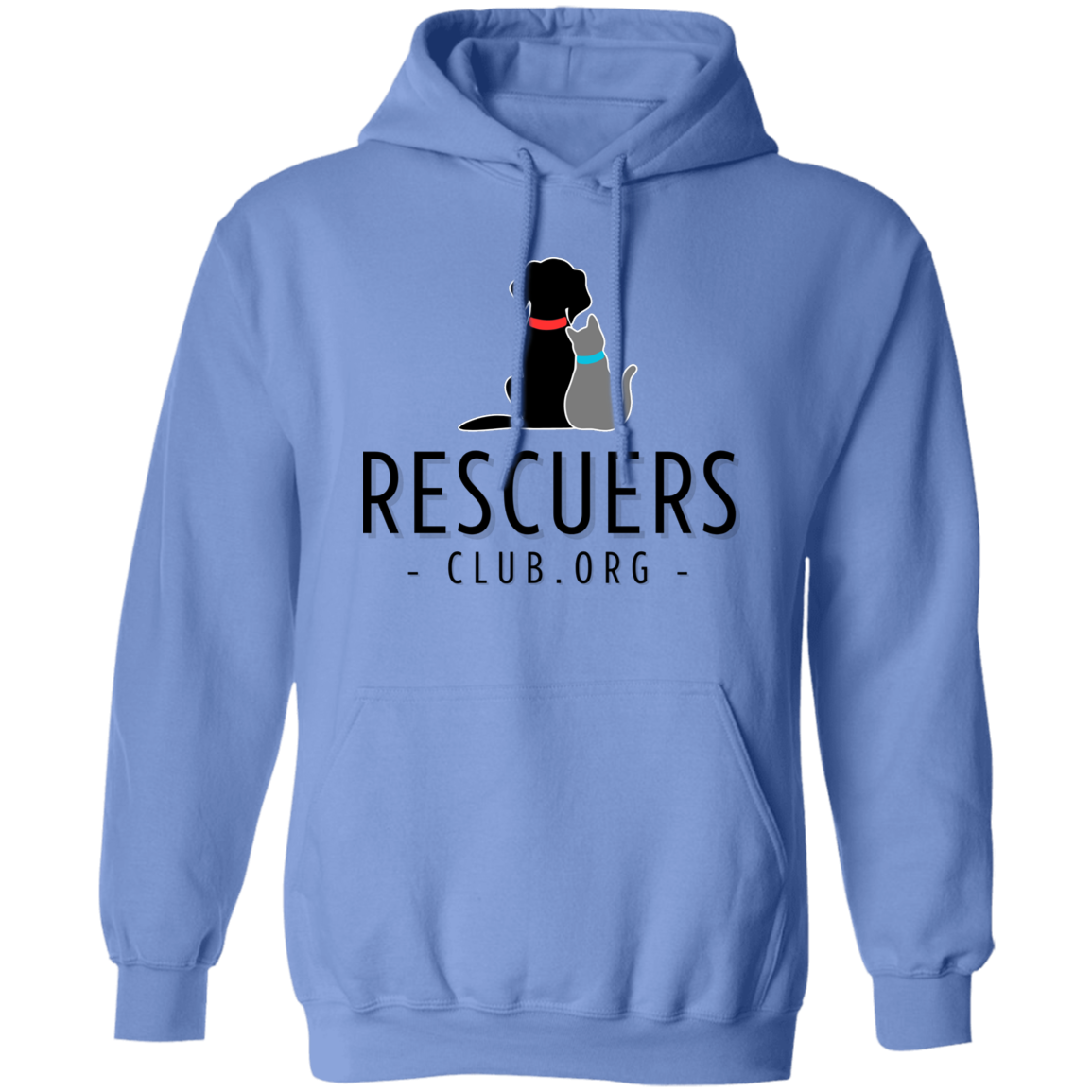 Rescuers Club Logo  Pullover Hoodie