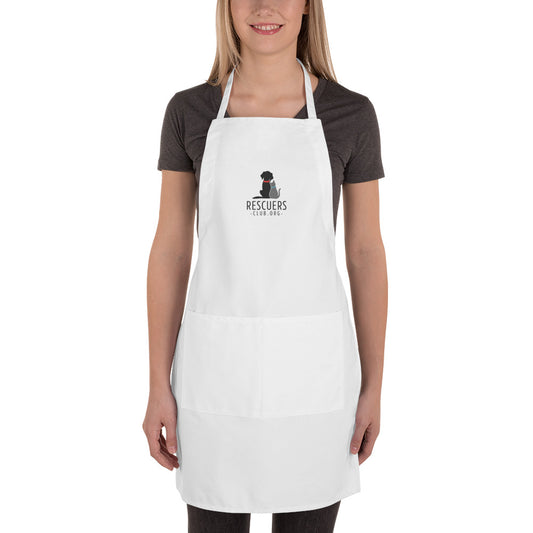 Official Rescuers Club Embroidered Apron