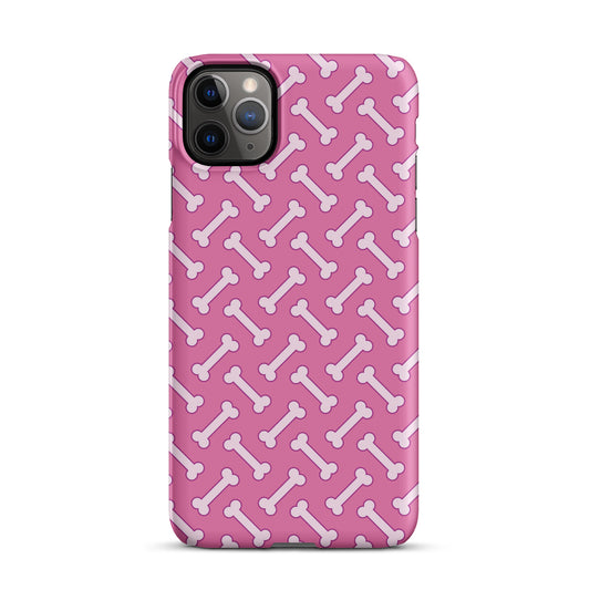 Pink Dog Bone Snap Case for iPhone®