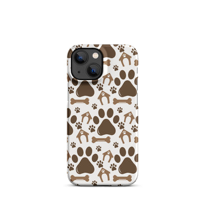 Doggy Print Snap Case for iPhone®