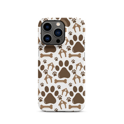 Doggy Print Snap Case for iPhone®