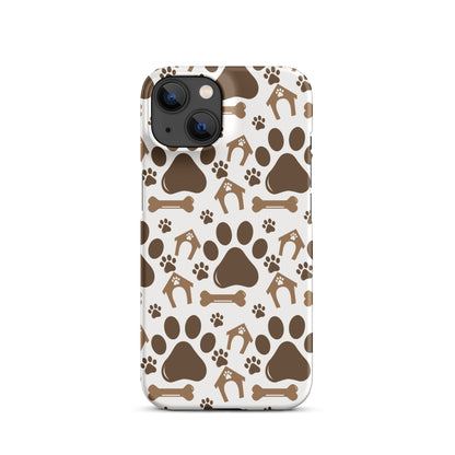 Doggy Print Snap Case for iPhone®