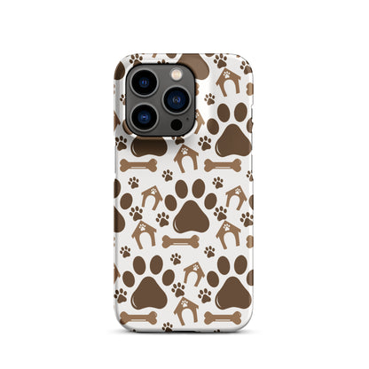 Doggy Print Snap Case for iPhone®