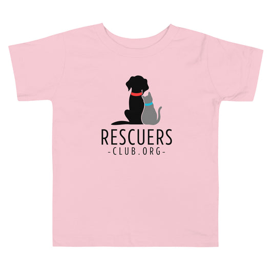 Official Rescuers Club Unisex Toddler Short Sleeve Tee