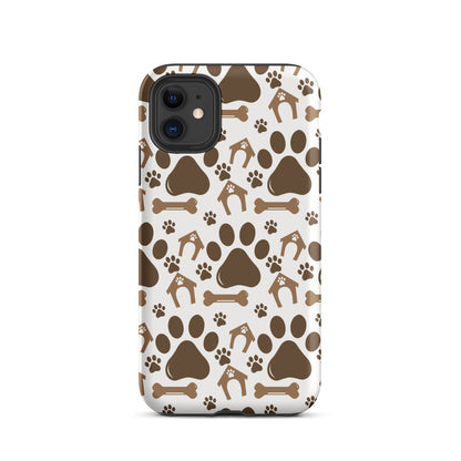 Doggy Print Tough Case for iPhone®