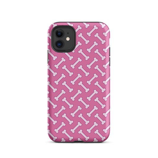 Pink Dog Bone Tough Case for iPhone®