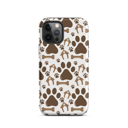 Doggy Print Tough Case for iPhone®