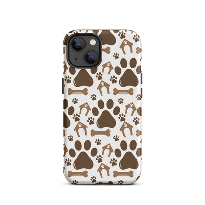 Doggy Print Tough Case for iPhone®