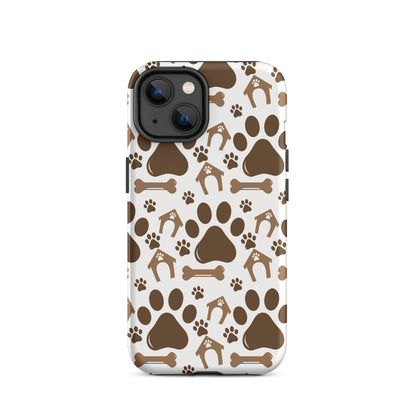 Doggy Print Tough Case for iPhone®