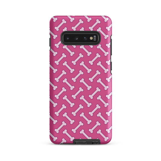 Pink Dog Bone Tough Case for Samsung®