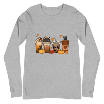 Kitty Coffee Woman's Long Sleeve Tee