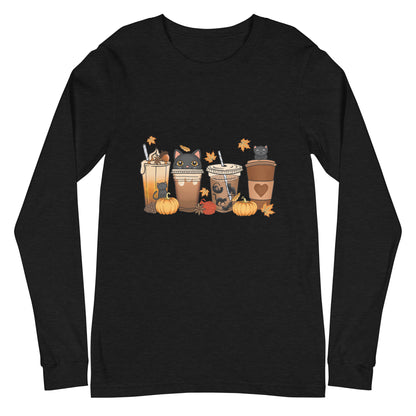 Kitty Coffee Woman's Long Sleeve Tee