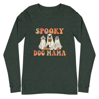 Spooky Dog Mama Women's Long Sleeve Tee