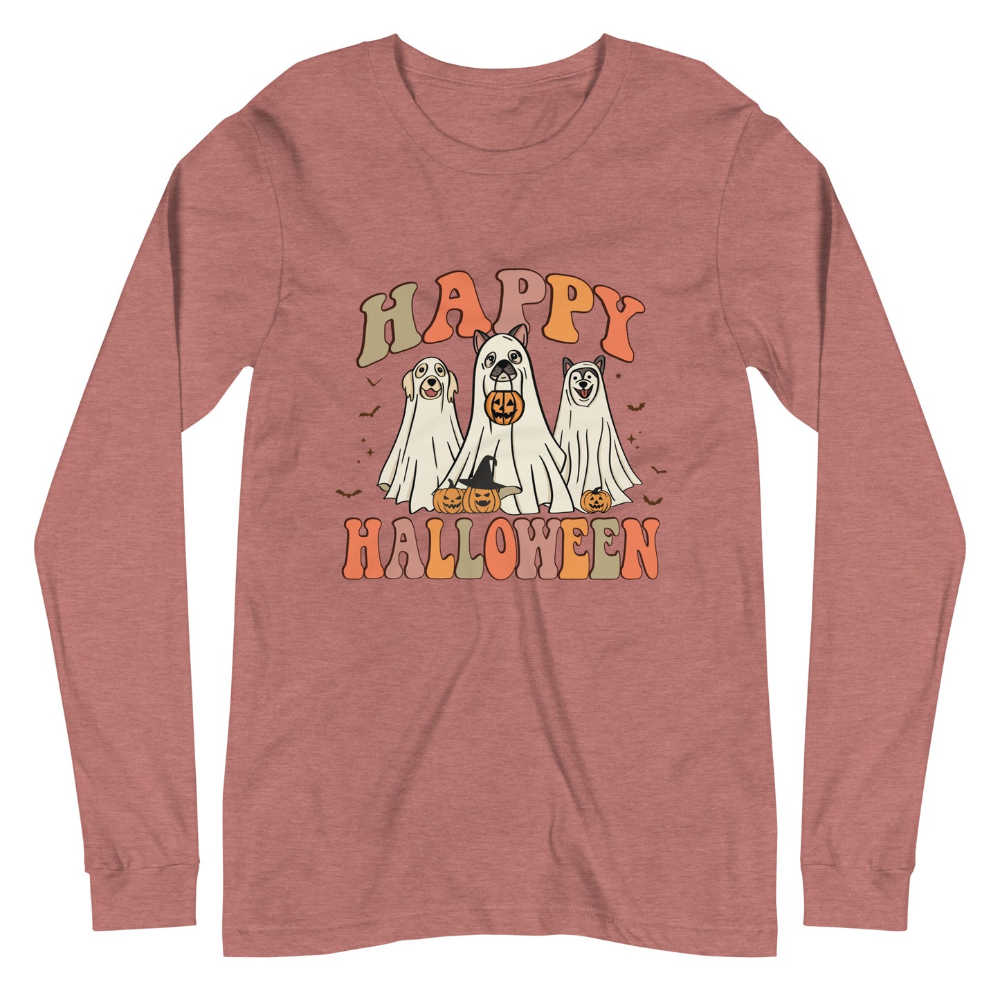 Happy Halloween Woman's Long Sleeve Tee