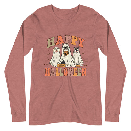 Happy Halloween Woman's Long Sleeve Tee